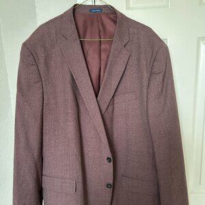 Stafford Tailored Culture Classic Fit Blazer/Jacket - Brown - 52 Regular